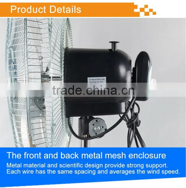 Industrial Fan With Good Quality Box Electric Air Circulation Fan For France