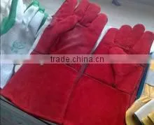 China split leather work gloves