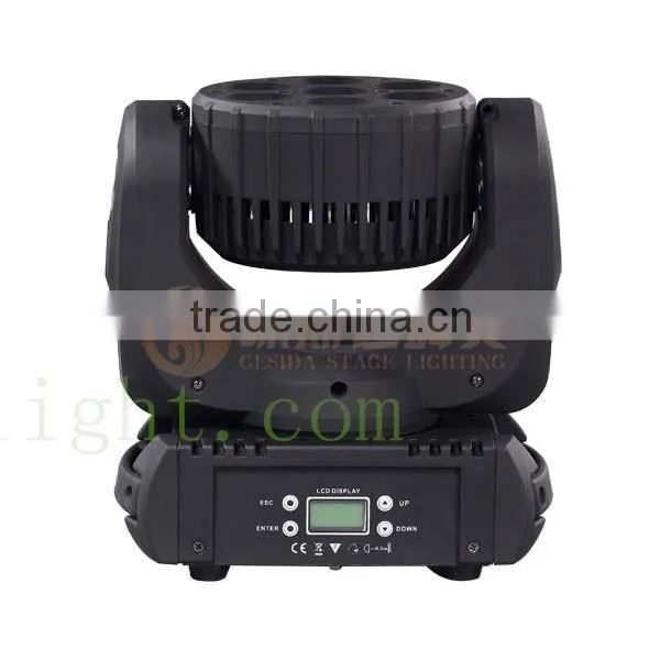 4in1 7pcs led moving head beam light led mini moving head light