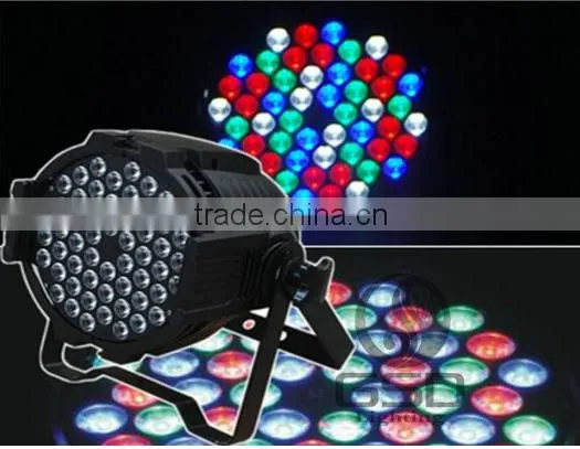 2016 new !!LED 54pcs RGB 3in1 Outdoor Par Light