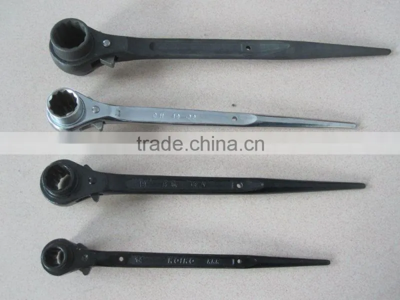 China supplier smato ratchet wrench size 19 x 21