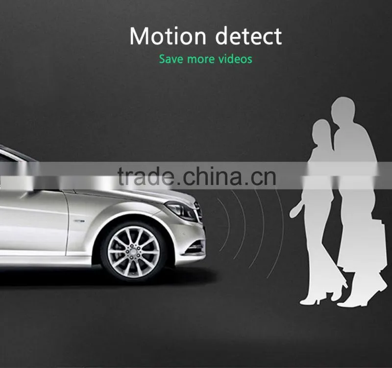 2.7''LCD Front Lens 140 Degrees Back Lens 120 DegreesDvr Car with GPS