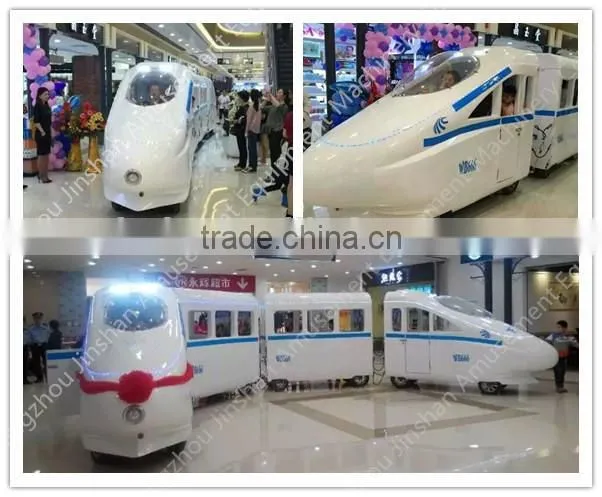 New Type Equipment Amusement Rides Mini Train For kidsTrack And Trackless