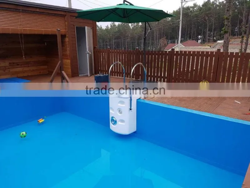 Wall-hung Swimming pool pipeless integrated swimming pool filter