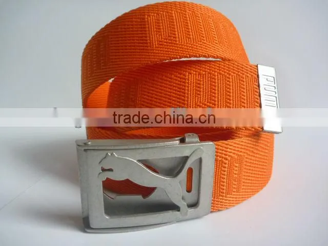 Fashion design canvas belt