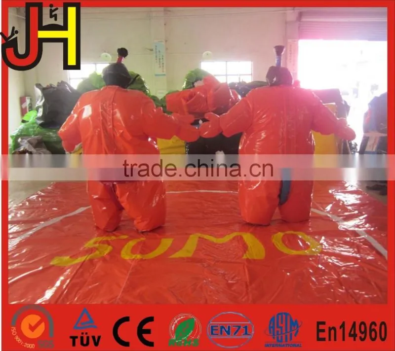 1.6m custume sumo suit, foam sumo wrestling suit, inflatable foam sumo wrestler costume
