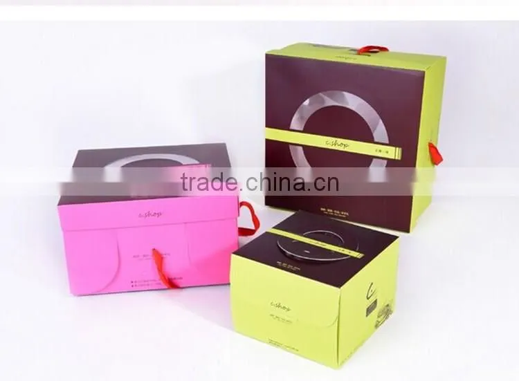 China Manufacturer Cupcake Box Cake Paper Box