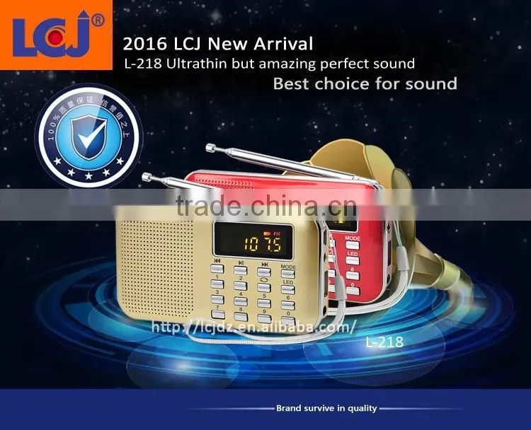 L-218 manual for mini digital speaker,fm radio mini digital speaker