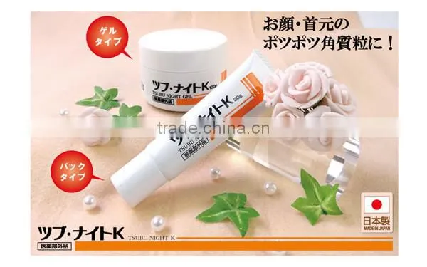CHEZ MOI New Medicated TSUBU NIGHT K gel 100g Made in Japan