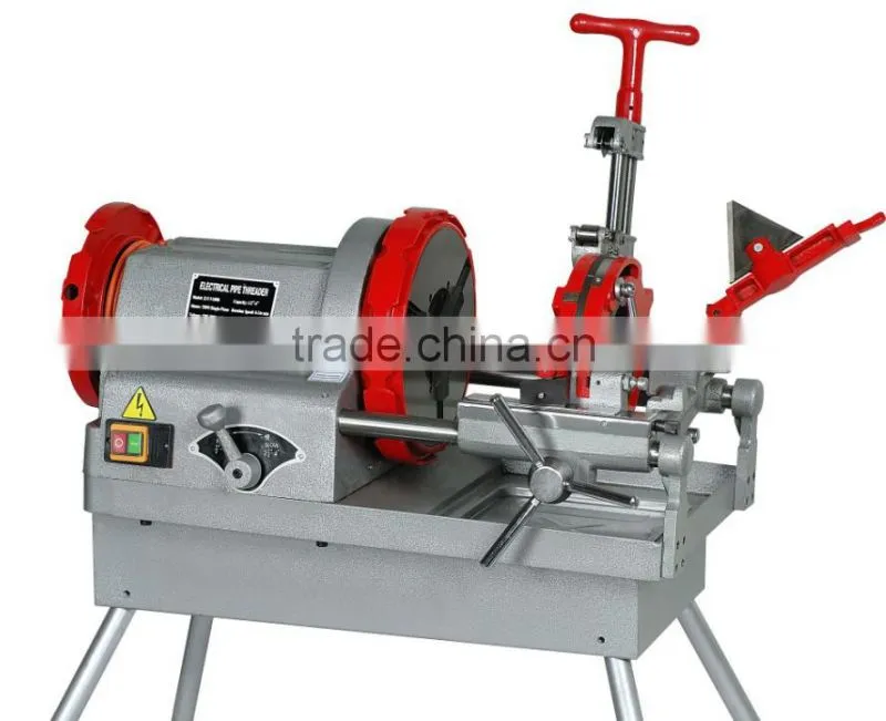 CE Approval HX-100 4" Electric Pipe Thread Cutting Machine