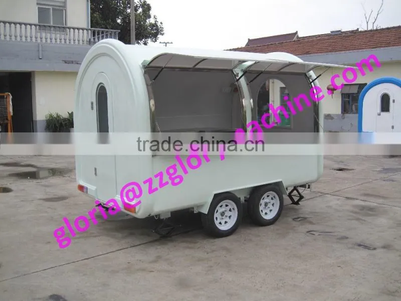 2017 Hot sale customized food truck van/food trailer/ fast food truck