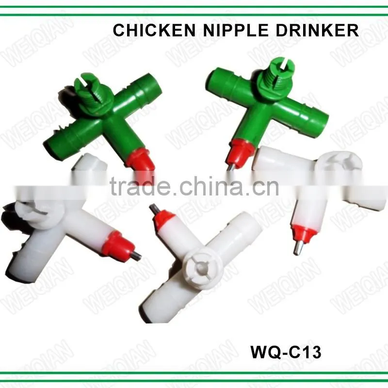 poultry nipple drinekr with three supplies for sale in China WQ-C13