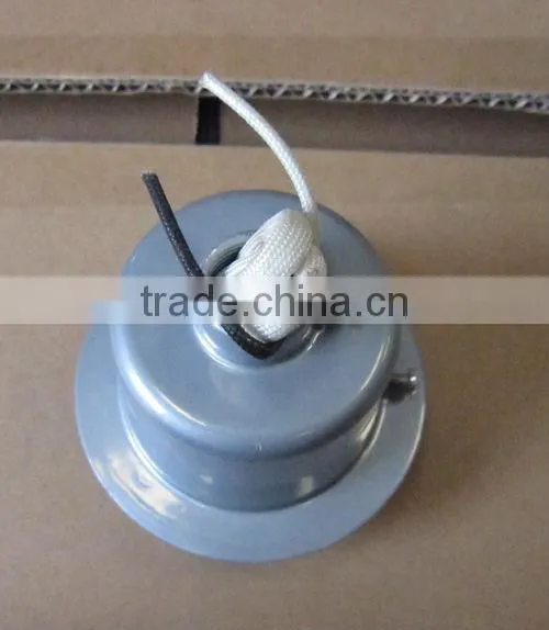 Die-Casting Aluminum E40/E27 Base With Hook Or Wire