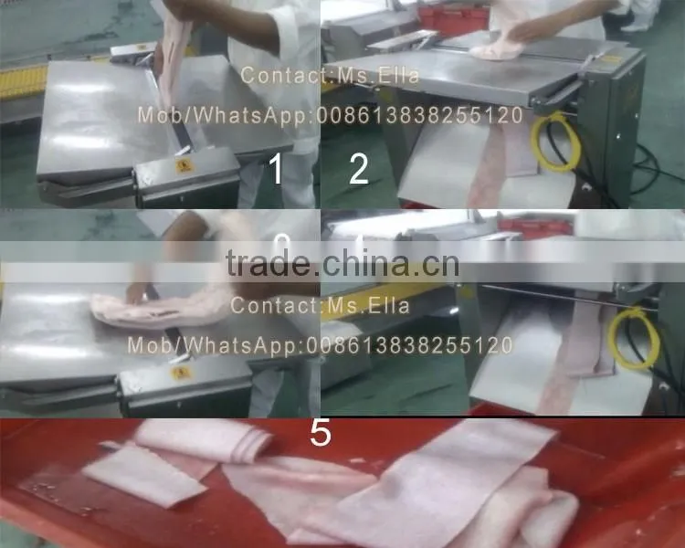 Stainless Steel Fresh Meat Beef Skin Peeling Machine