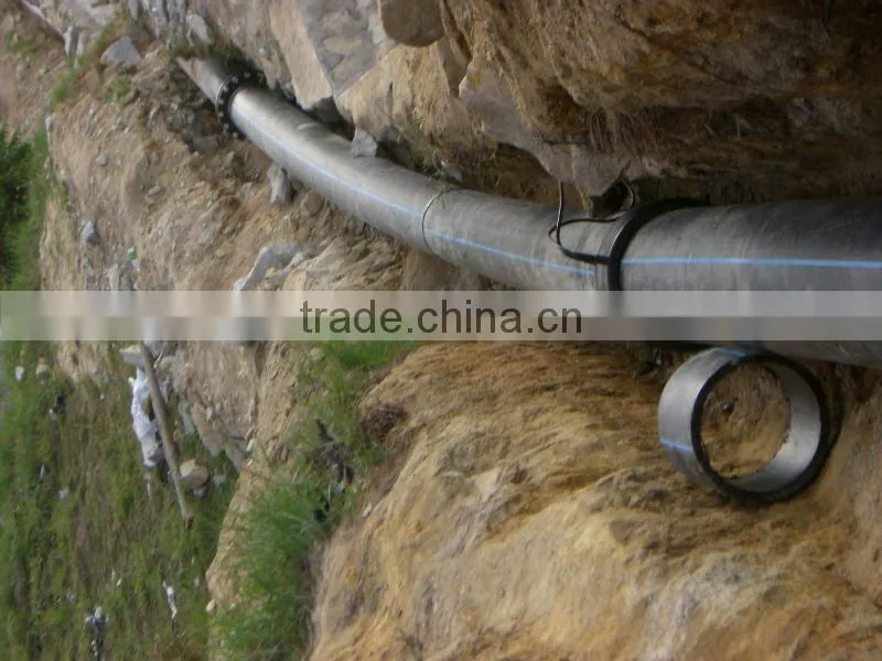 PN6, PN8 Hdpe Sewage pipe for drainage industry
