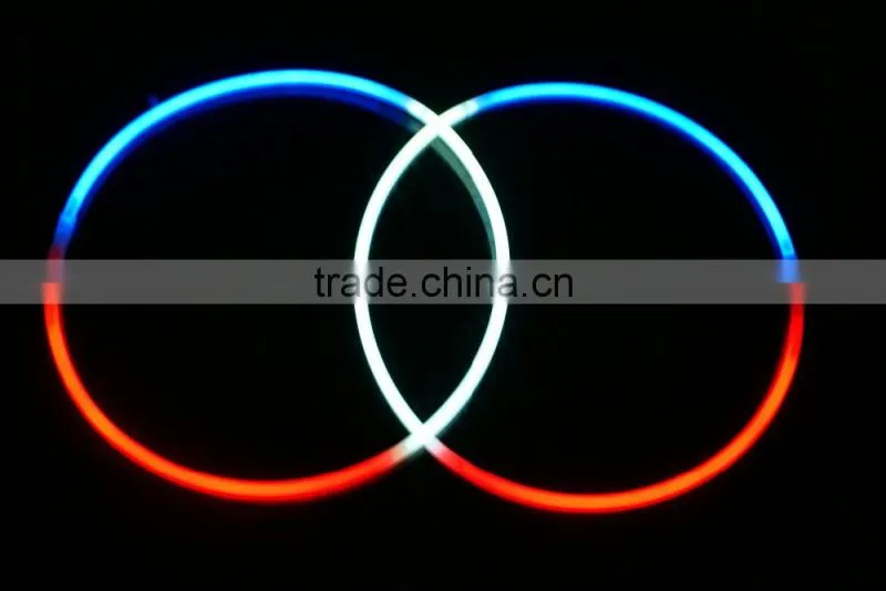 Two Color Glow In the Dark Logo Printing Necklace