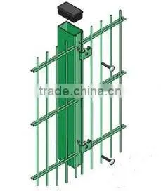 Chinese Powder Coated CE&ISO certificated Double Wire Mesh Fence(professional manufacturer)