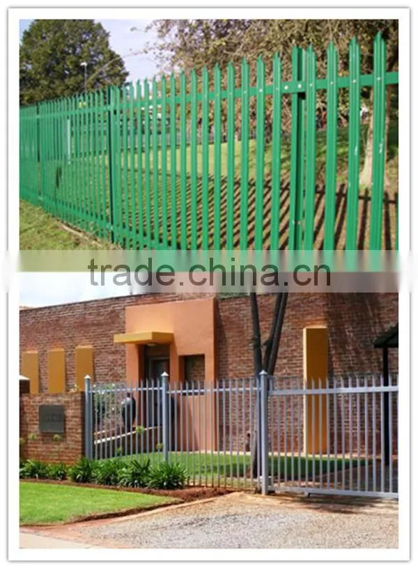 The new design of Steel Anti-climb Security Fence / palisade fence