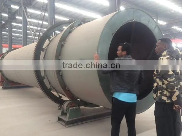 CE ISO SGS certificate used small sawdust drum rotary dryer