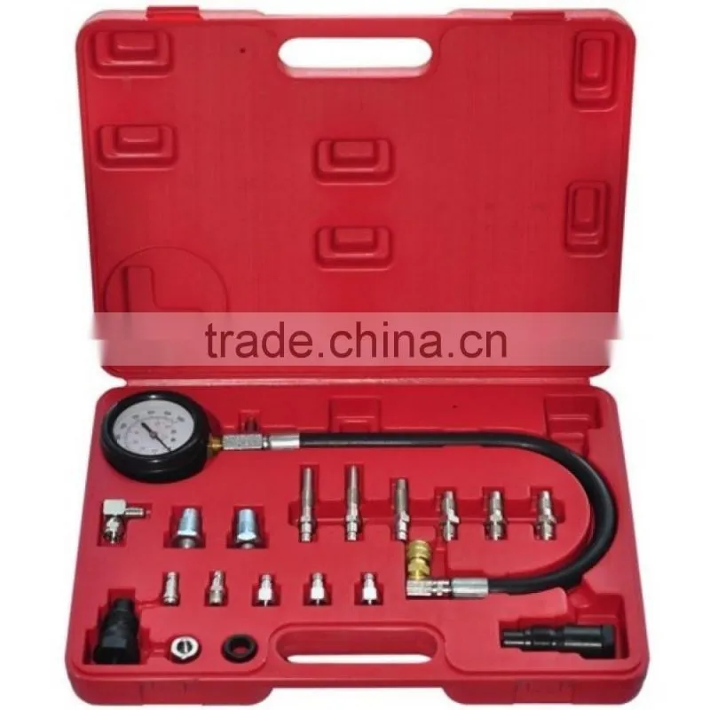 20-Piece Compression Test Diesel Engine DIESEL ENGINE COMPRESSION TESTER KIT