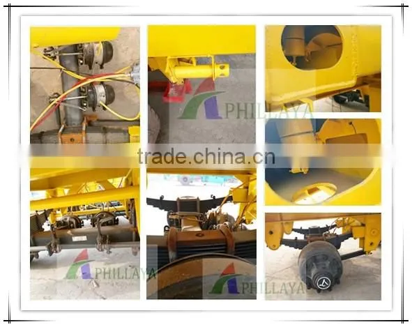Heavy commercial vehicles 3 axles container transport skeleton semi trailer with twist lock