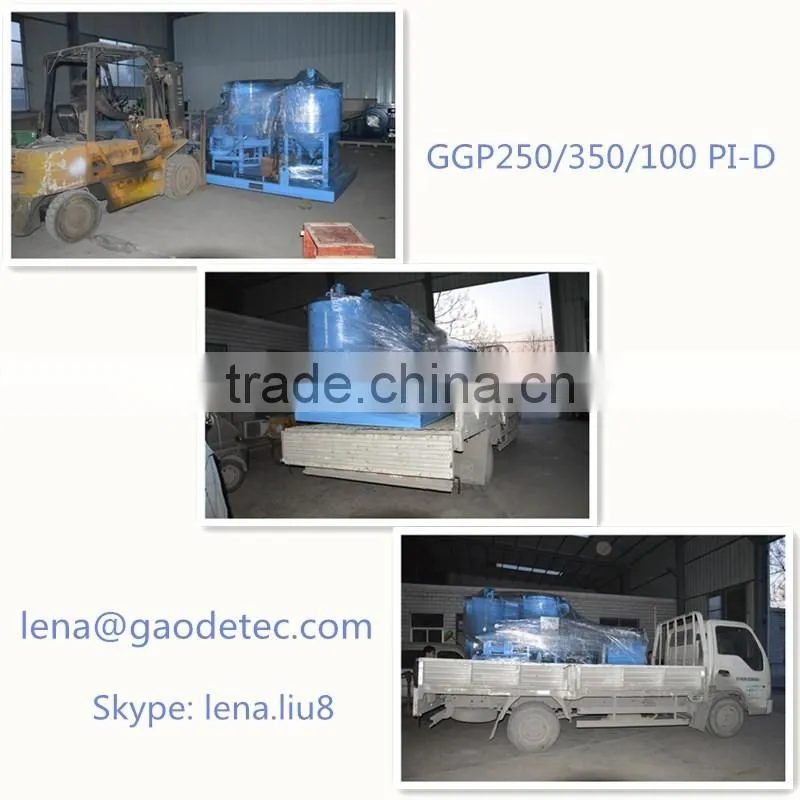 GGP250/350/100PI-D high pressure hydraulic grout station plant