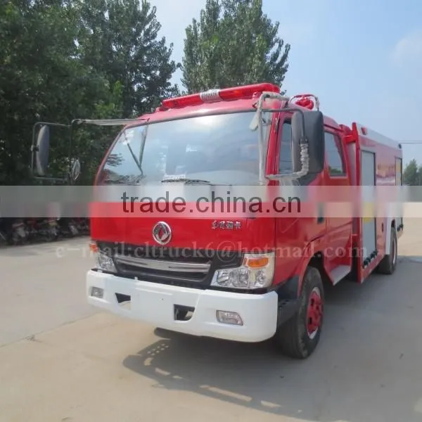124hp DONGFENG 4*2 Fire Fighting Truck 4 ton