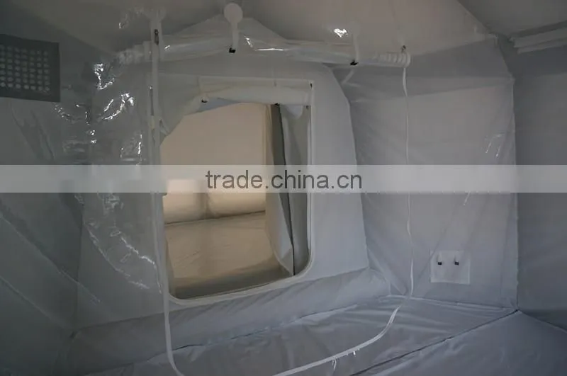 Easy Setup Airtight Large Inflatable Field Hospital Medical Tent