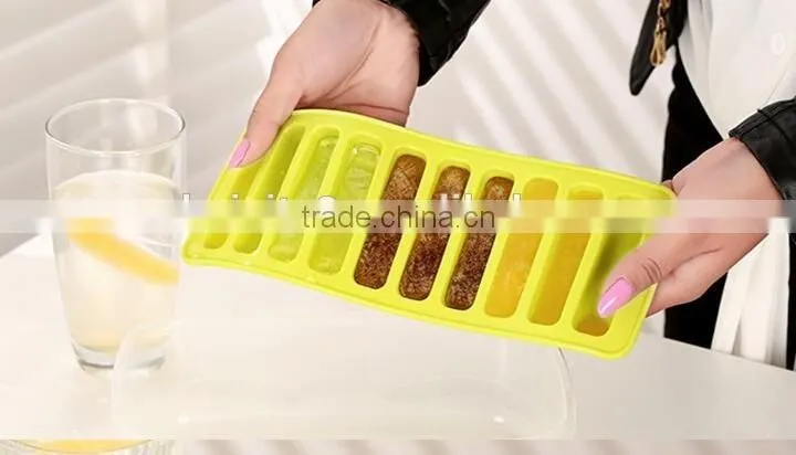 CY174 Silicone food garde ice cube tray mold DIY ice cream marker