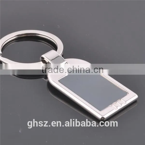 Customized stainless steel decorative angel keychain manufacturer