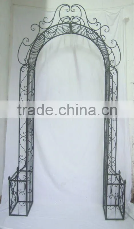 Metal wedding arch