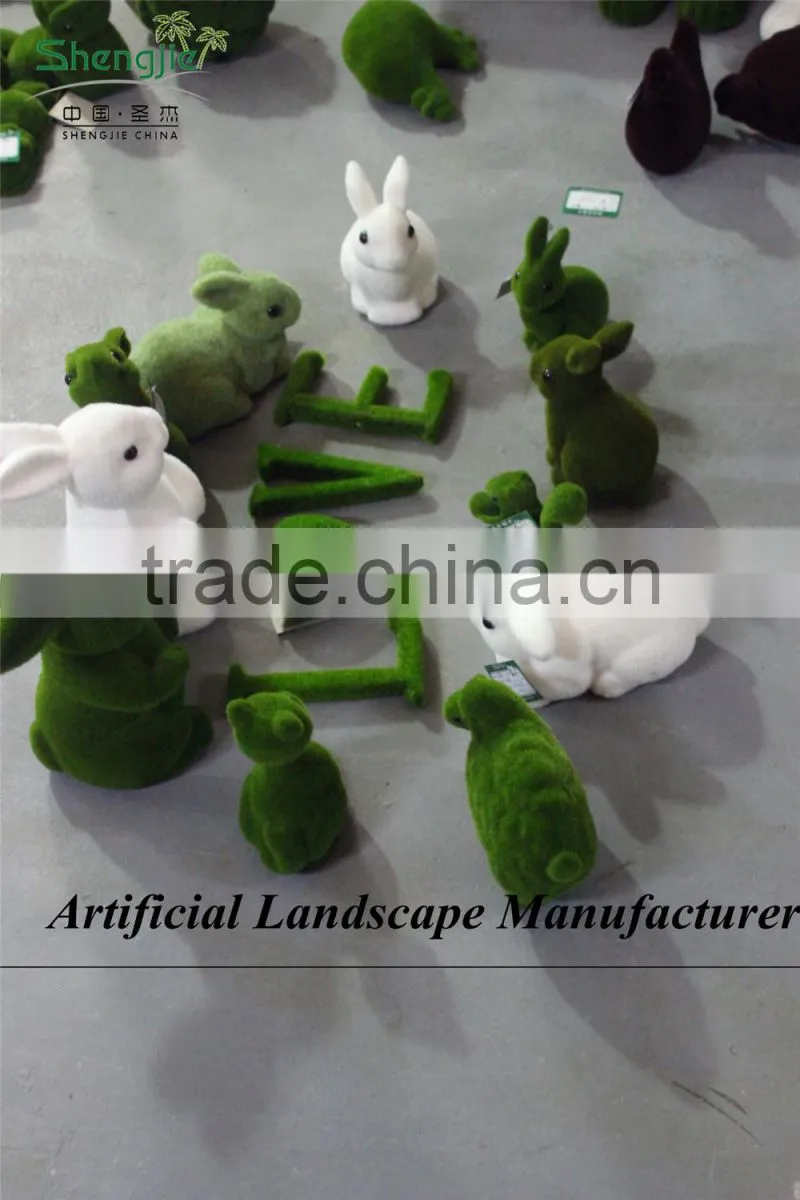 different moss topiary,high quality moss grass with kinds of shapes