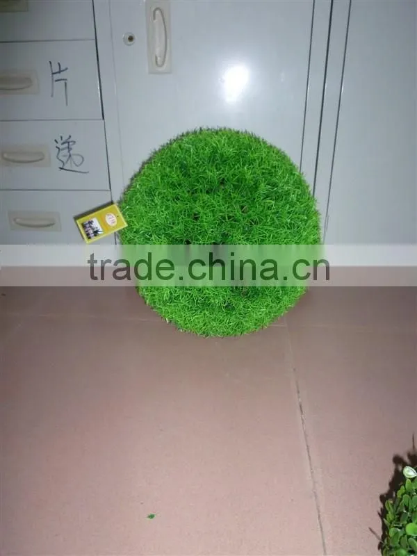 SJZJN 1408 Hot Sale Green Grass Made Ball High Simulation Green Grass Made In China High Quality