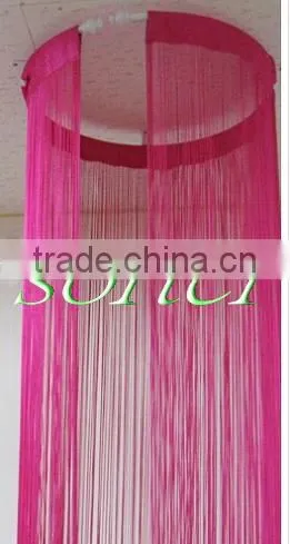 modern decorative string fringe curtain/line screen for window or door