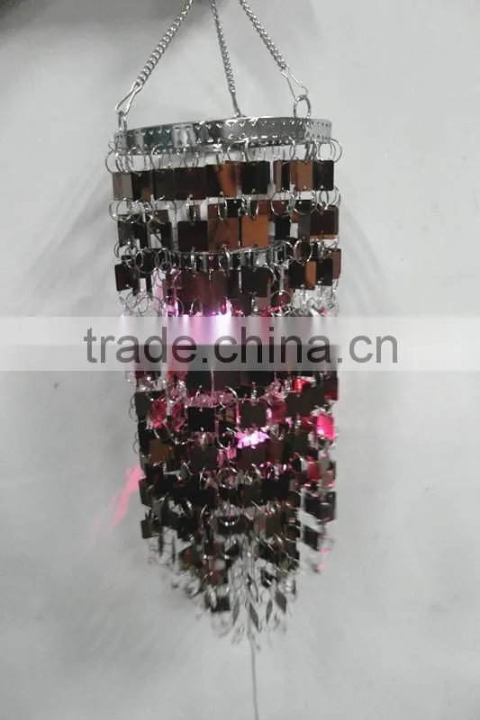 Acrylic led hot sale outdoor decoration for spring with droplight decoration