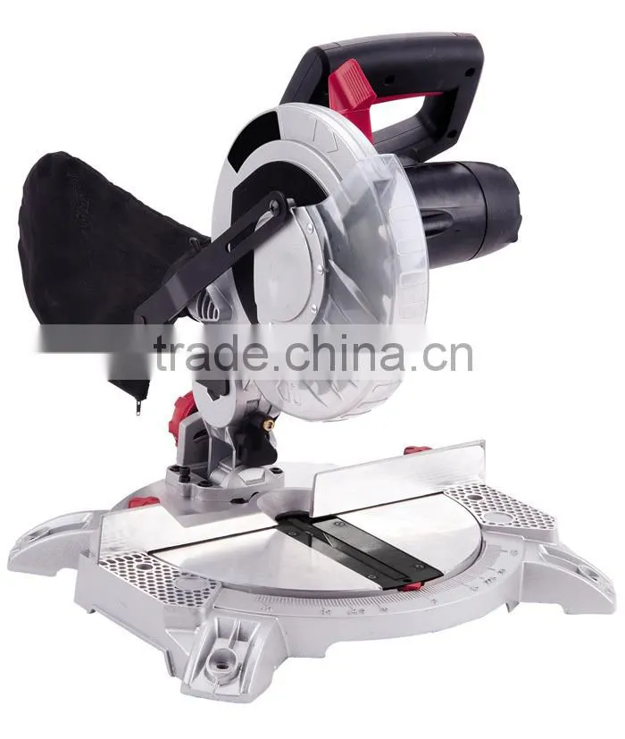 Portable 1400W Plastic Base Aluminium/Wood Cutting Saw Electric Power Mini 210mm Compound Miter Saw GW8004