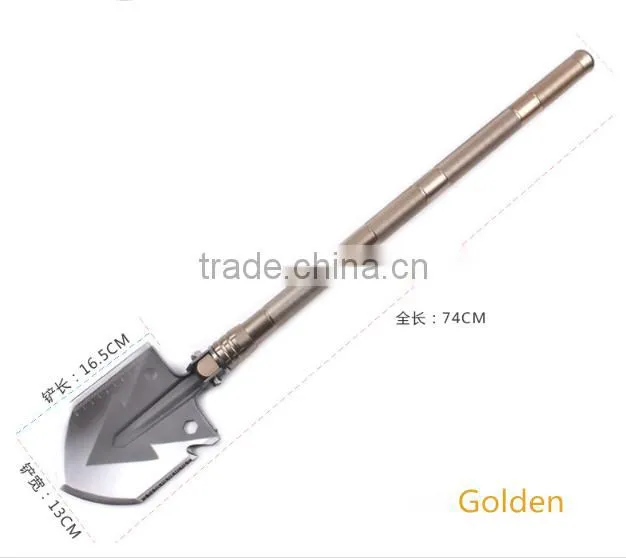 Multifunction folding Tibetan mastiff shovel