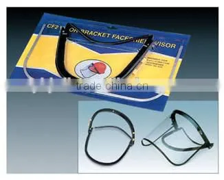 PVC safety mask with black piece