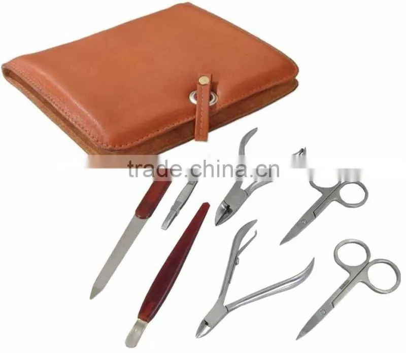 Personal Care Manicure Pouch And Tools Kit