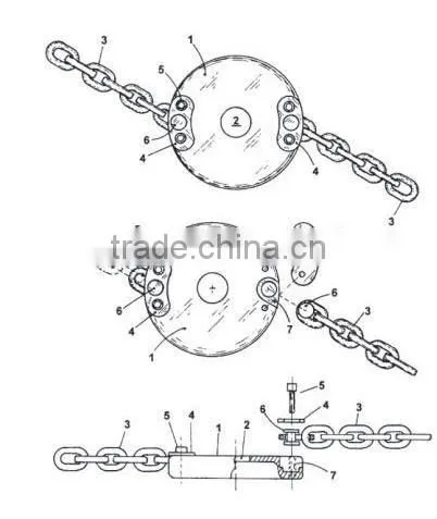 heavy duty chain saw parts DL-1108