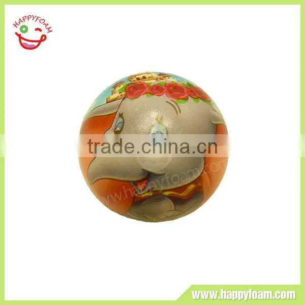 Full color sponge foam custom stress ball ,stress relief toys