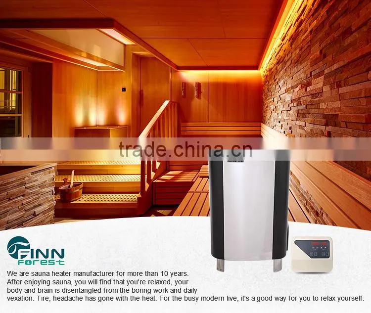 Dry steam SA series sauna room heating outside sauna