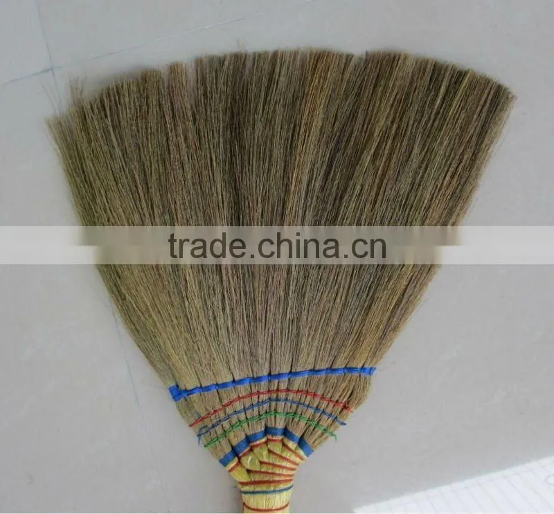 High quality raw material india sweeping grass brooms