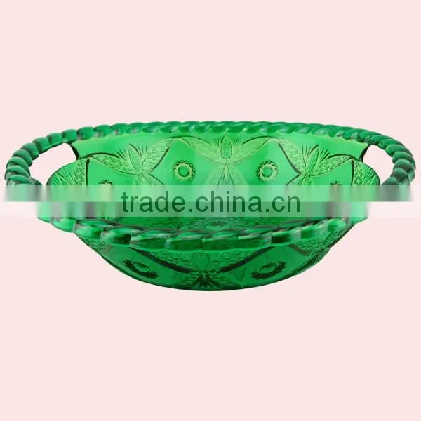 PS Material Plastic Fruit Container With Handle