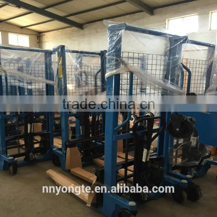 CTY Hydraulic Hand Fork Lifter manual hydraulic forklift /2000kg manual forklift