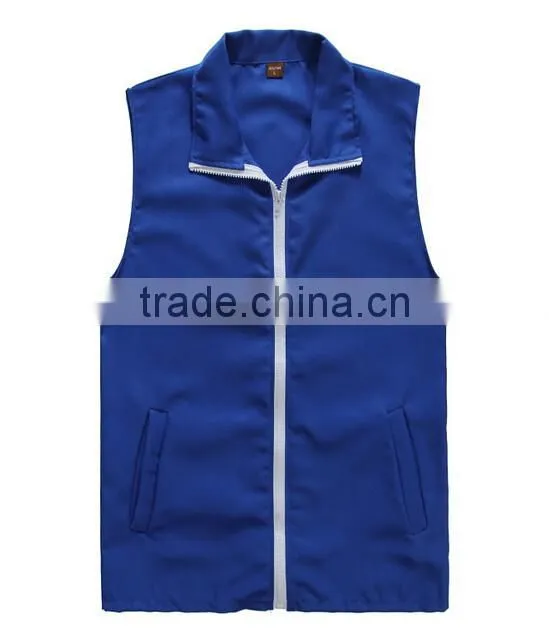 100% Cotton Volunteers Logo Embroideried 2016 Vest
