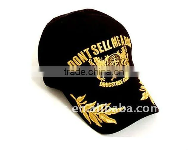 2012 cool design cotton baseball cap for men