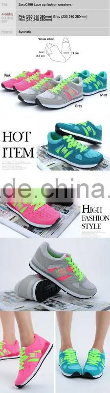 2ssd0196 Lace up Athletic fashion sneakers