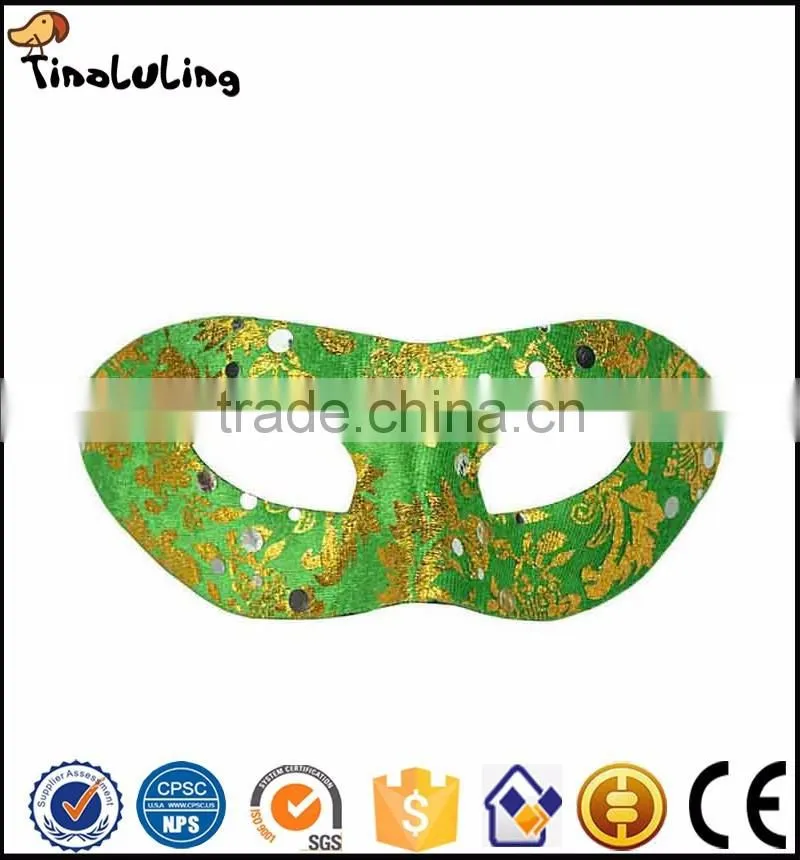 Spot wholesale elegant mysterious multicolor half face mask