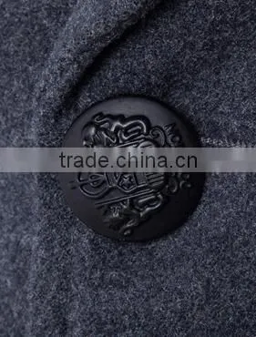 custom made fashion overcoat, wholesale design quality mens winter clothing